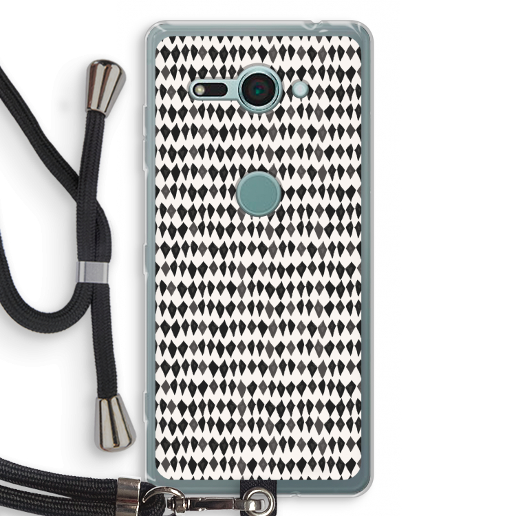 Crazy shapes: Sony Xperia XZ2 Compact Transparant Hoesje met koord
