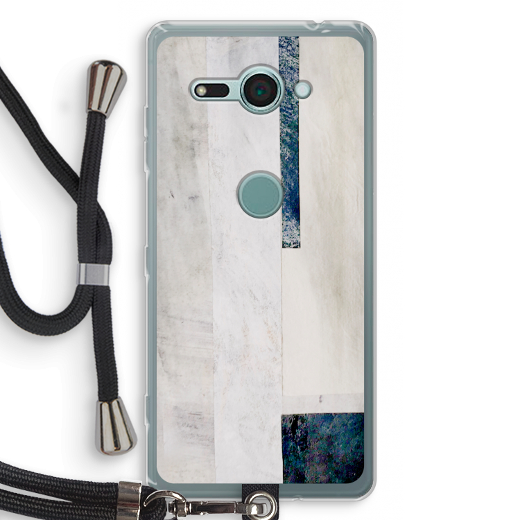 Meet you there: Sony Xperia XZ2 Compact Transparant Hoesje met koord