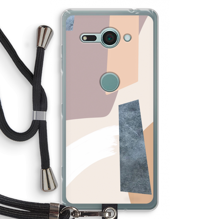 Luca: Sony Xperia XZ2 Compact Transparant Hoesje met koord