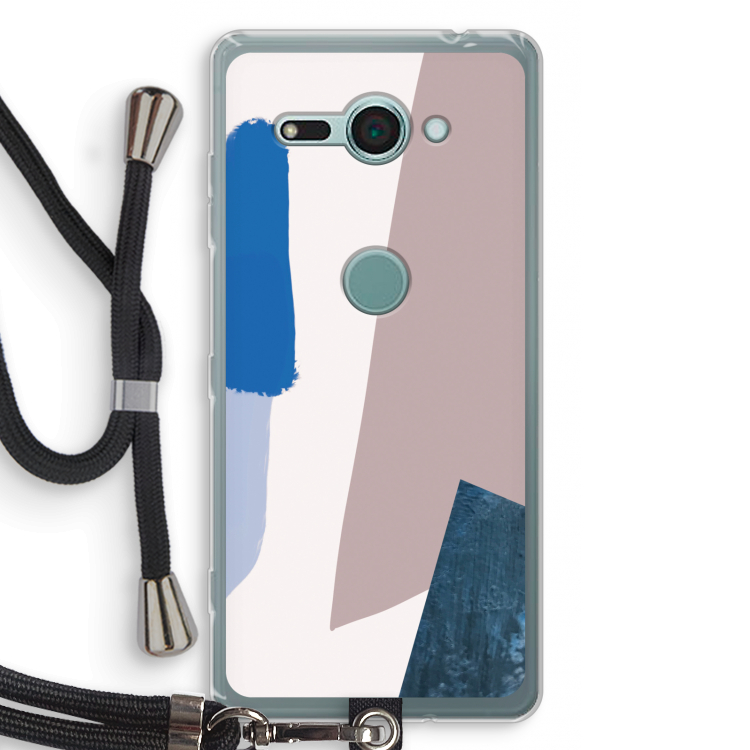 Lapis: Sony Xperia XZ2 Compact Transparant Hoesje met koord