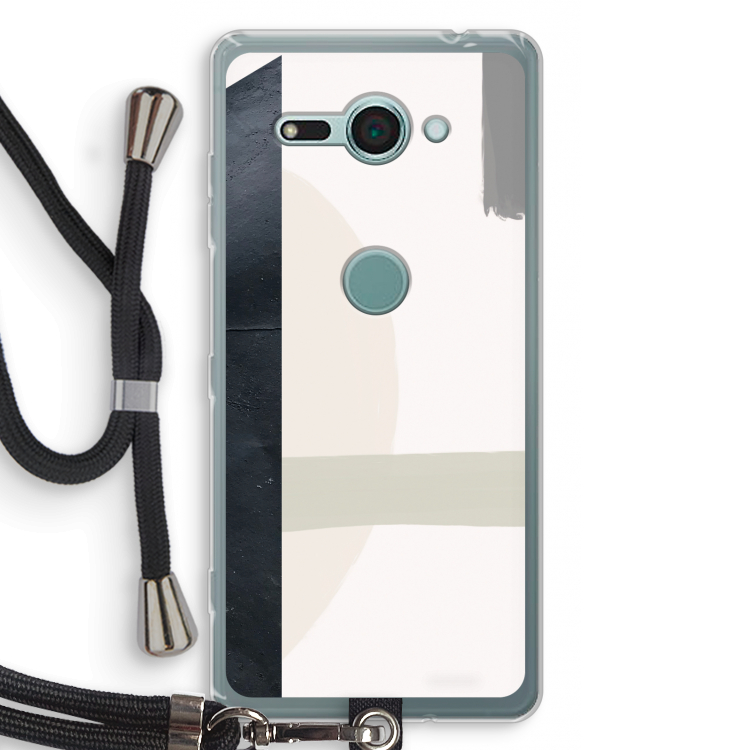Baca: Sony Xperia XZ2 Compact Transparant Hoesje met koord