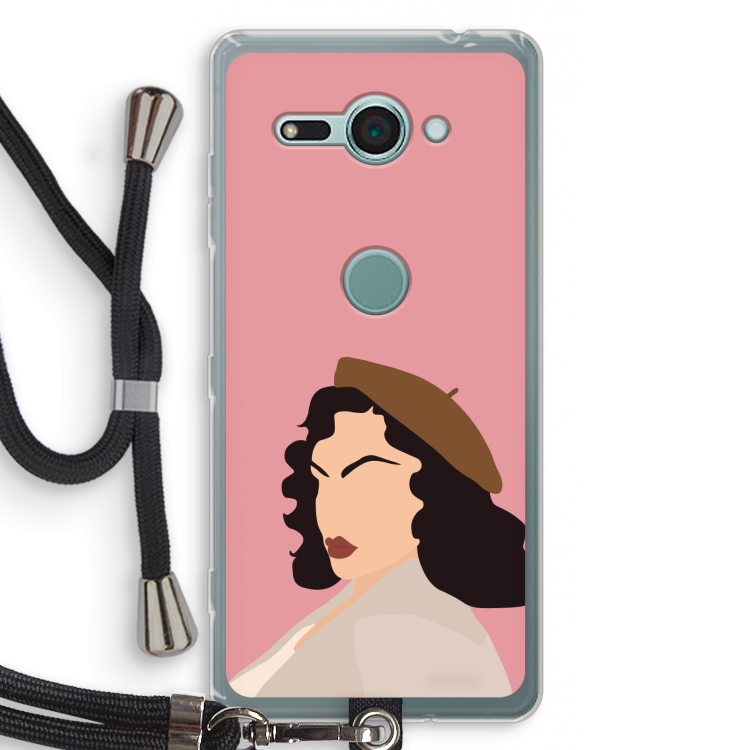 Confidence: Sony Xperia XZ2 Compact Transparant Hoesje met koord