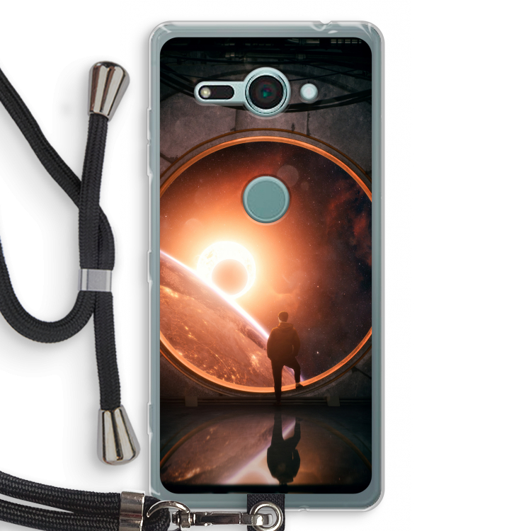 Ephemeral: Sony Xperia XZ2 Compact Transparant Hoesje met koord
