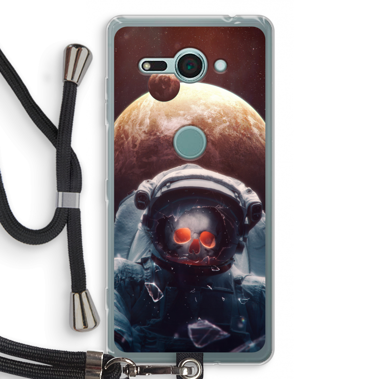 Voyager: Sony Xperia XZ2 Compact Transparant Hoesje met koord