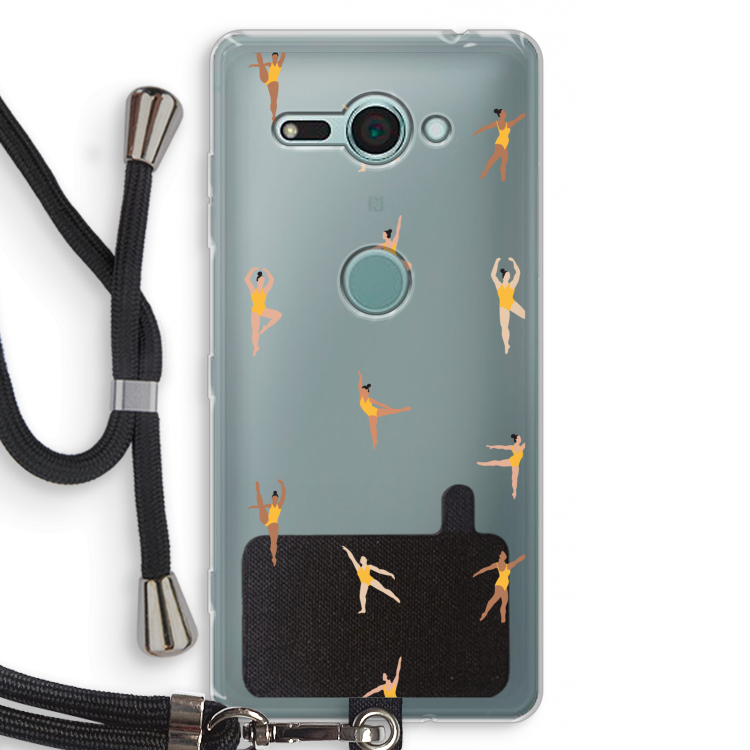 Dans #2: Sony Xperia XZ2 Compact Transparant Hoesje met koord