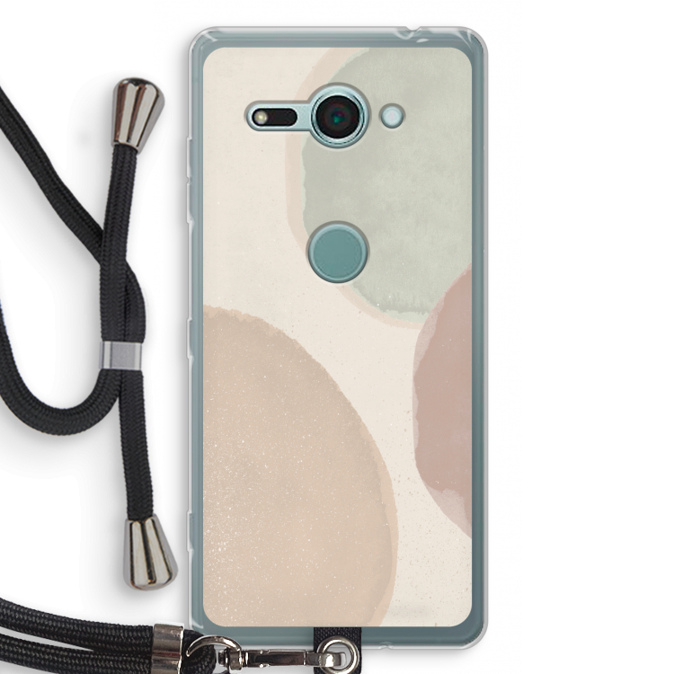 Geo #8: Sony Xperia XZ2 Compact Transparant Hoesje met koord