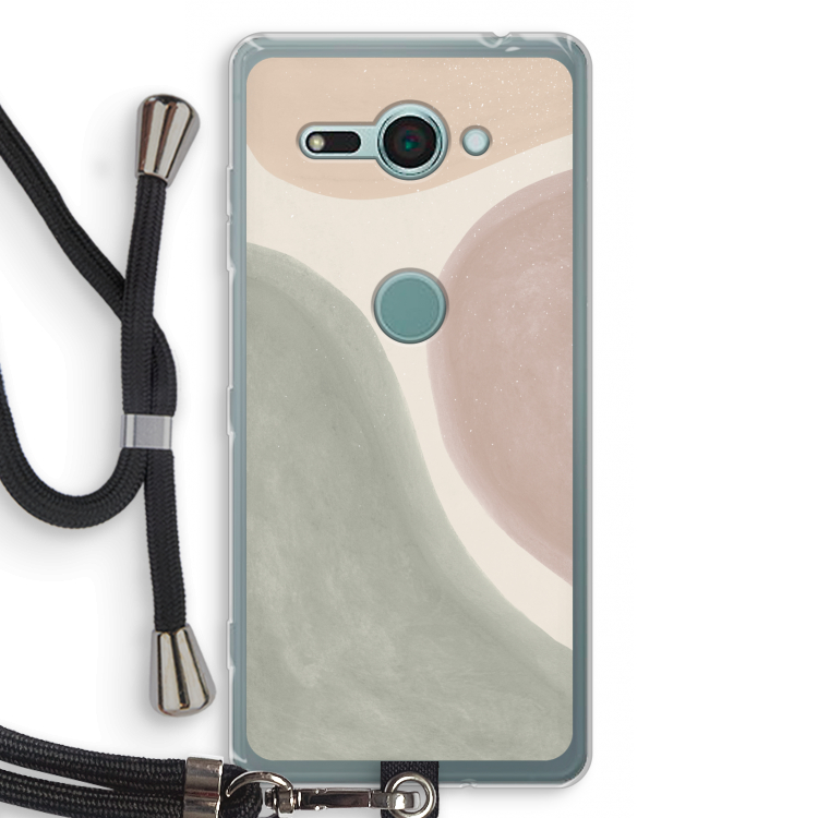 Geo #6: Sony Xperia XZ2 Compact Transparant Hoesje met koord