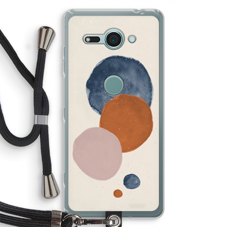 Geo #4: Sony Xperia XZ2 Compact Transparant Hoesje met koord