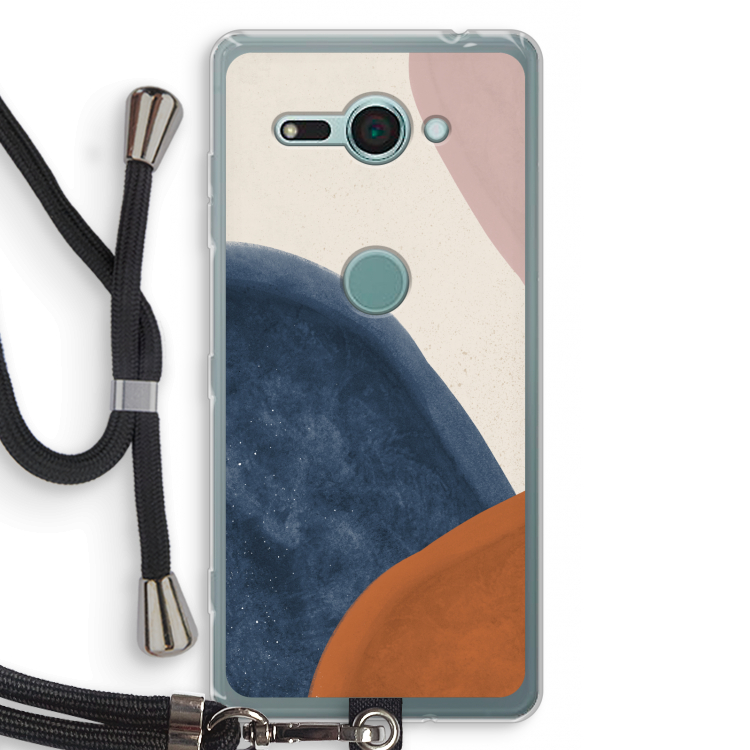 Geo #1: Sony Xperia XZ2 Compact Transparant Hoesje met koord