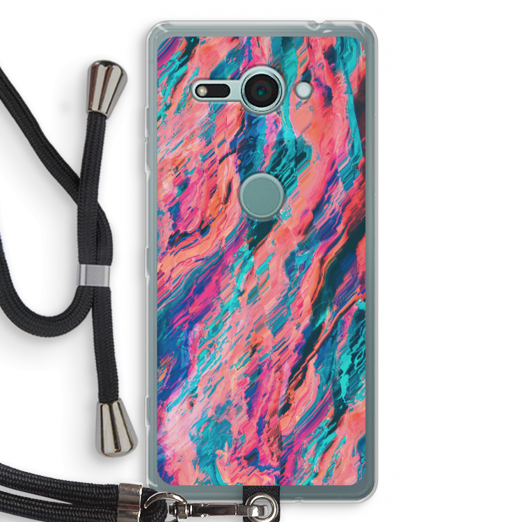 Electric Times: Sony Xperia XZ2 Compact Transparant Hoesje met koord