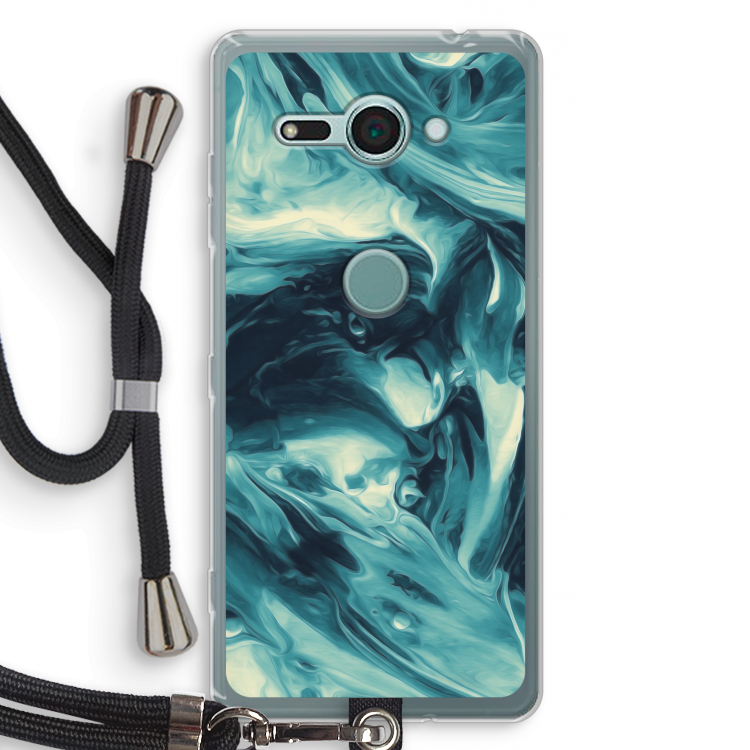 Dreaming About Whales: Sony Xperia XZ2 Compact Transparant Hoesje met koord