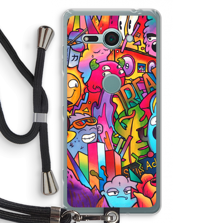 Dreams: Sony Xperia XZ2 Compact Transparant Hoesje met koord