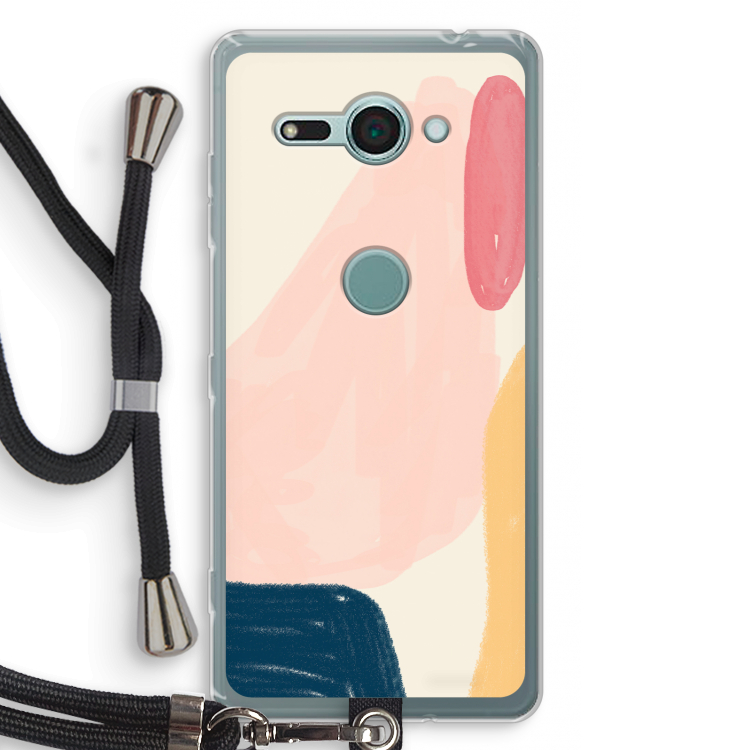 Saturday Flow: Sony Xperia XZ2 Compact Transparant Hoesje met koord