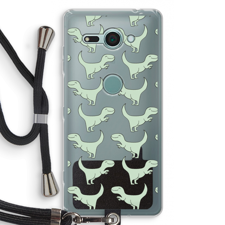 Dinos: Sony Xperia XZ2 Compact Transparant Hoesje met koord