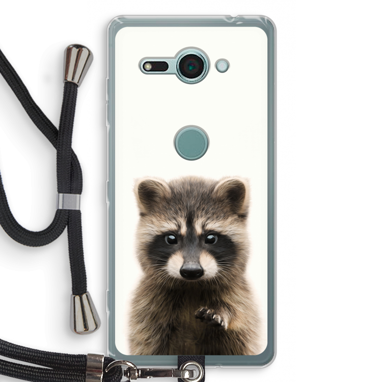 Rocco: Sony Xperia XZ2 Compact Transparant Hoesje met koord