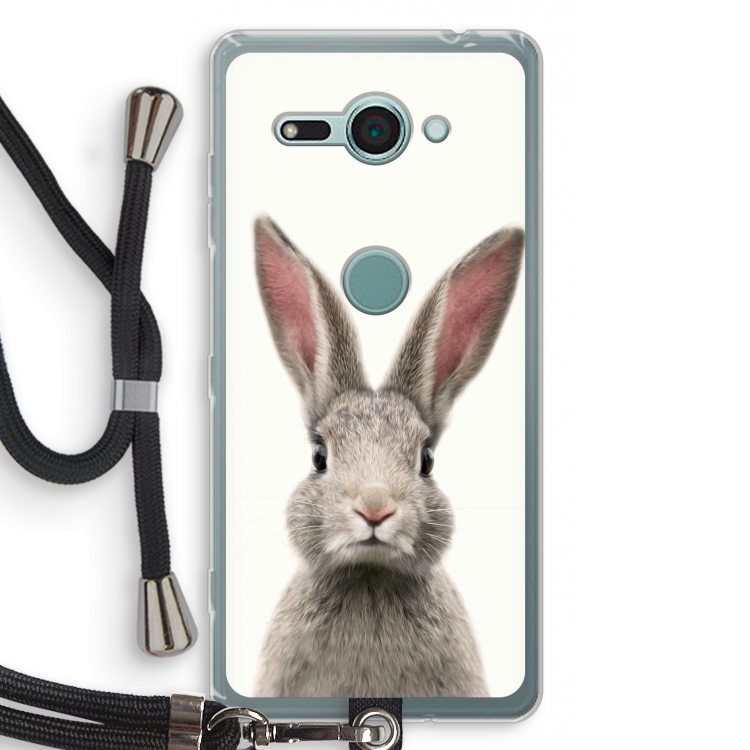 Daisy: Sony Xperia XZ2 Compact Transparant Hoesje met koord