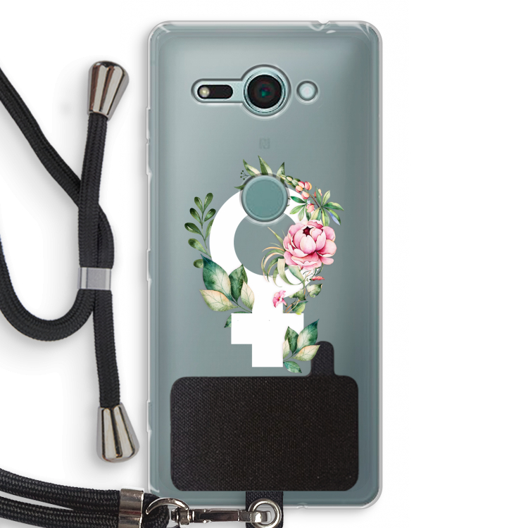 Venus: Sony Xperia XZ2 Compact Transparant Hoesje met koord