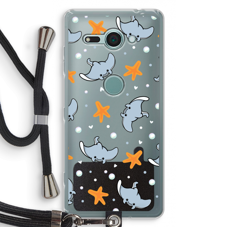 Manta: Sony Xperia XZ2 Compact Transparant Hoesje met koord