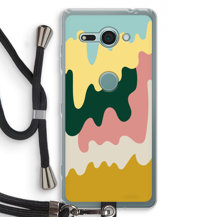 Baar B: Sony Xperia XZ2 Compact Transparant Hoesje met koord