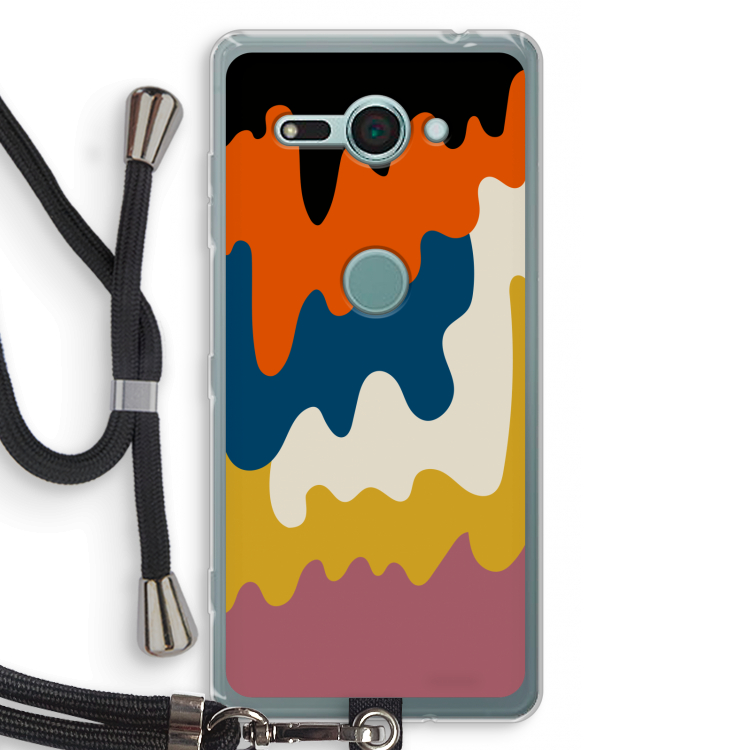 Baar A: Sony Xperia XZ2 Compact Transparant Hoesje met koord