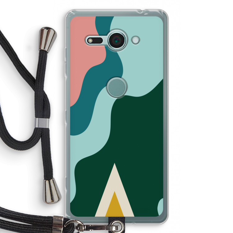 Noor B: Sony Xperia XZ2 Compact Transparant Hoesje met koord
