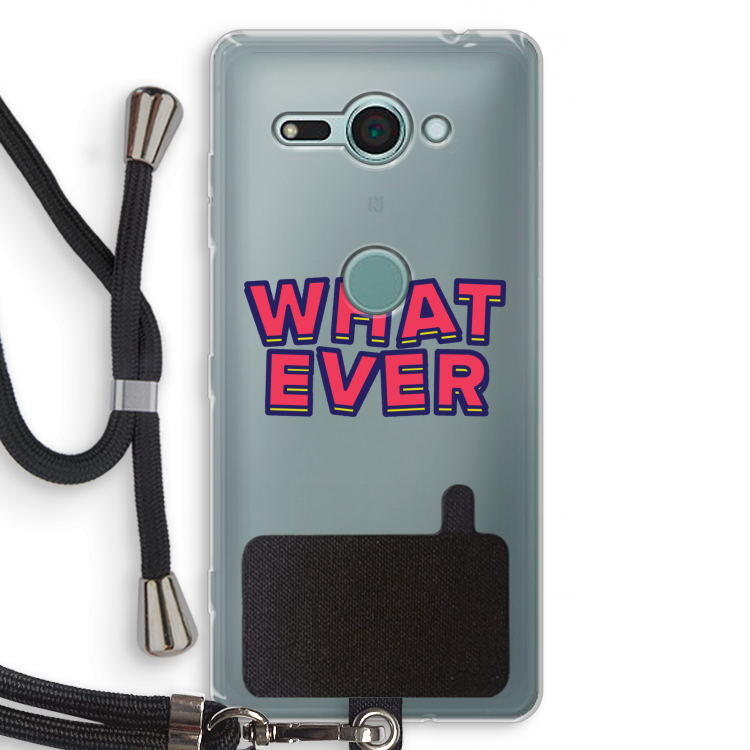 Whatever: Sony Xperia XZ2 Compact Transparant Hoesje met koord