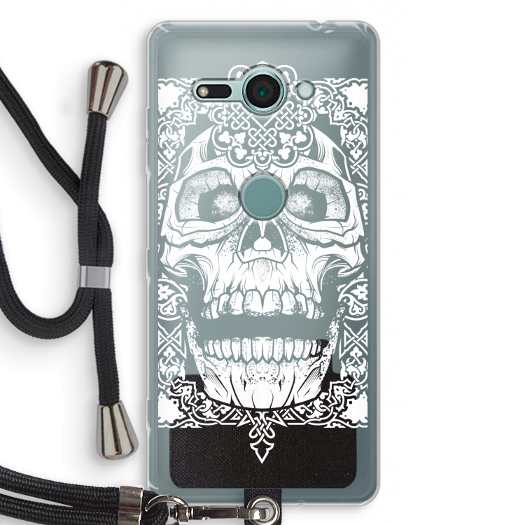 Seek & Destroy: Sony Xperia XZ2 Compact Transparant Hoesje met koord