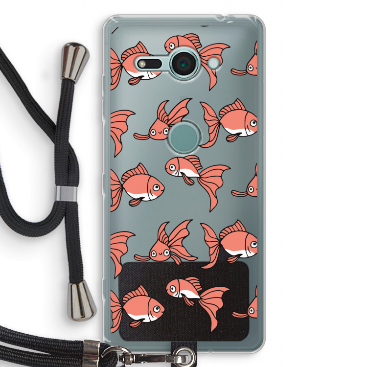 Blub: Sony Xperia XZ2 Compact Transparant Hoesje met koord