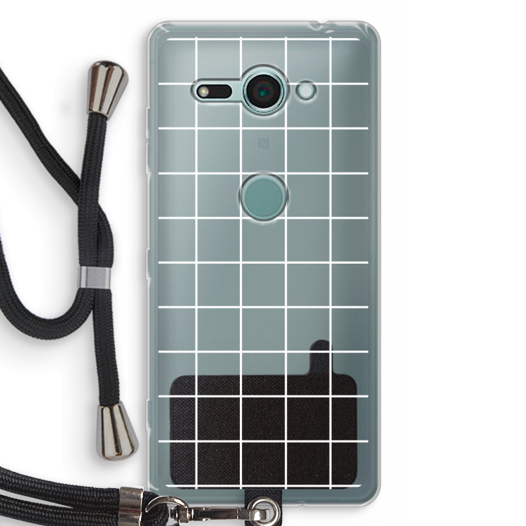 Rooster 2: Sony Xperia XZ2 Compact Transparant Hoesje met koord