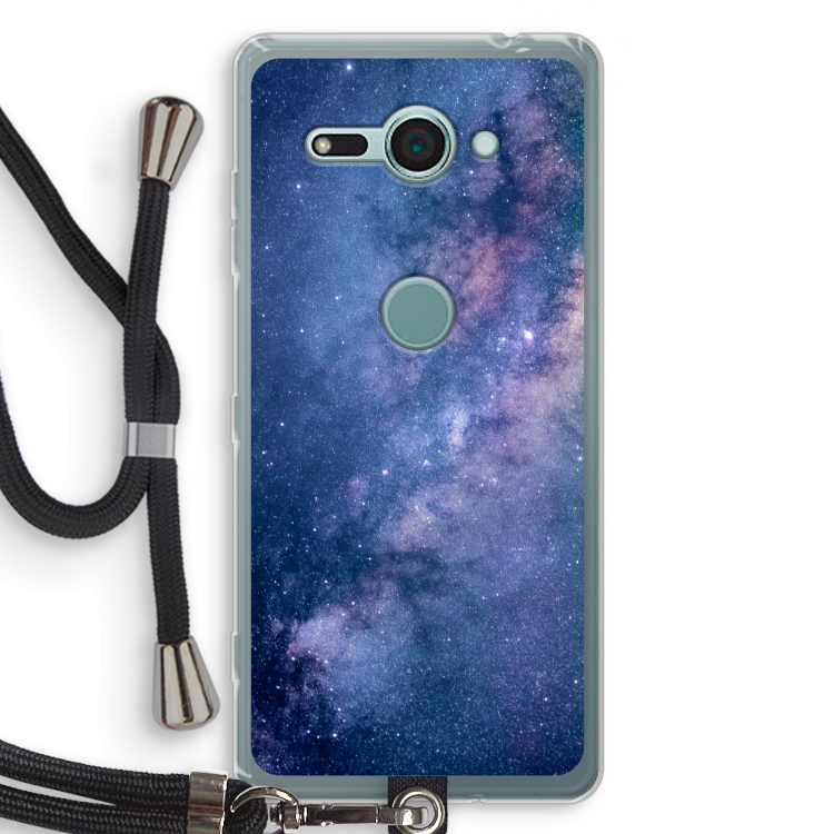 Nebula: Sony Xperia XZ2 Compact Transparant Hoesje met koord