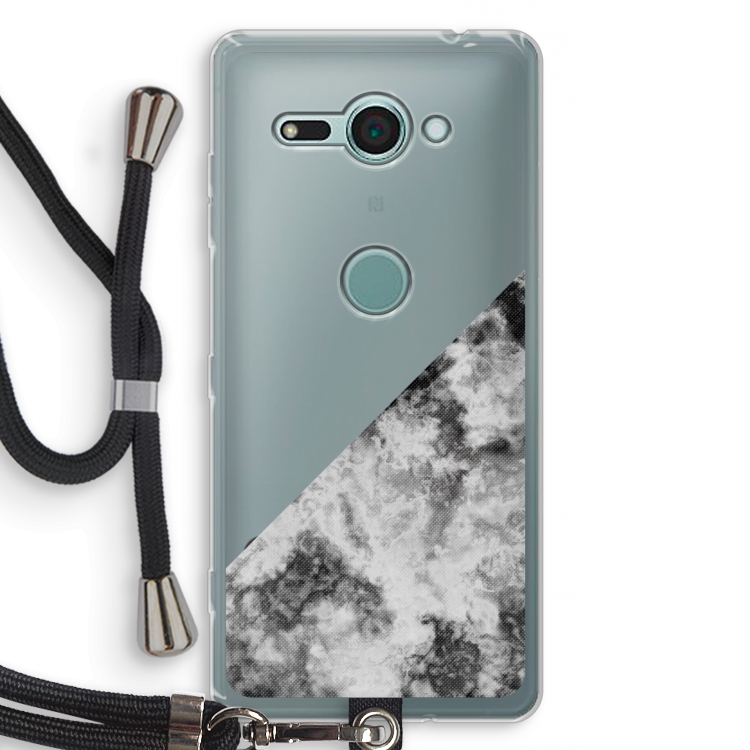 Onweer: Sony Xperia XZ2 Compact Transparant Hoesje met koord