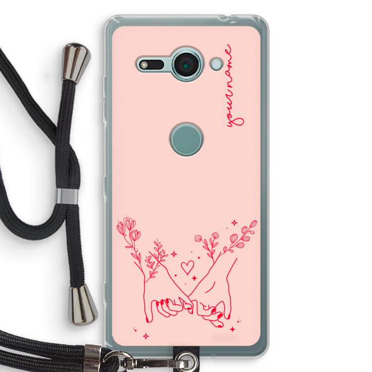 Best Friends: Sony Xperia XZ2 Compact Transparant Hoesje met koord