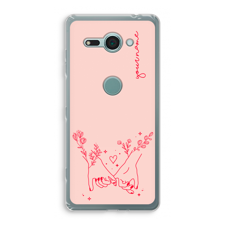Best Friends: Sony Xperia XZ2 Compact Transparant Hoesje
