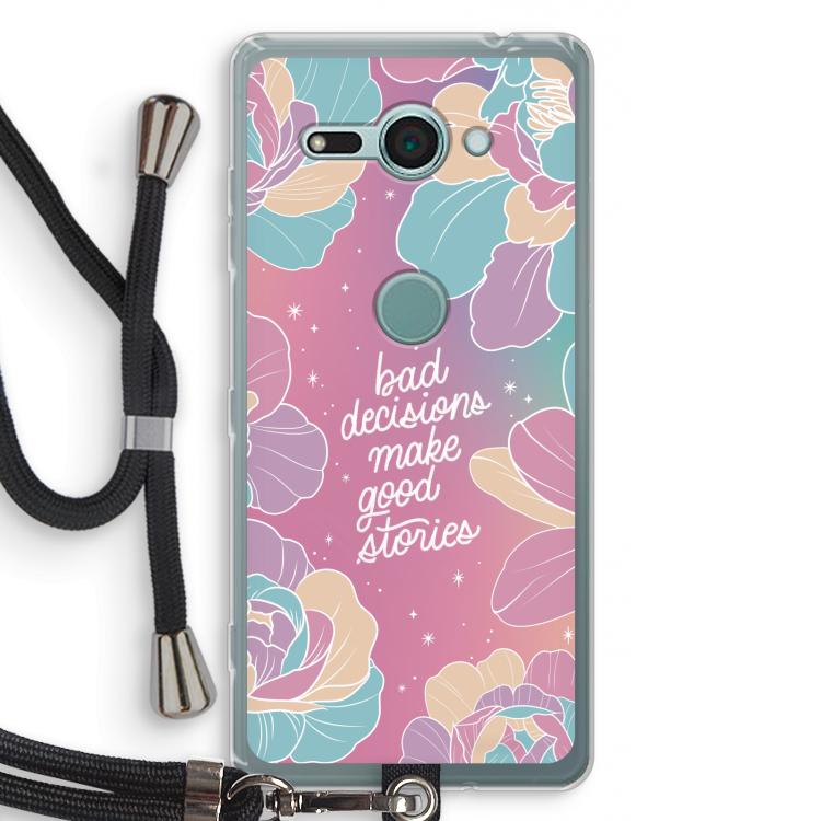 Good stories: Sony Xperia XZ2 Compact Transparant Hoesje met koord