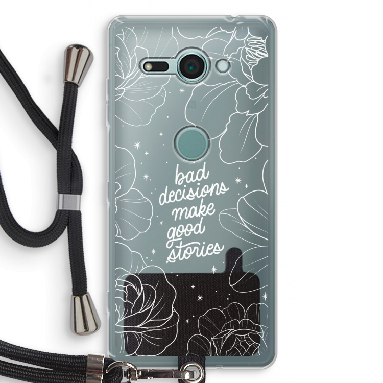 Good stories: Sony Xperia XZ2 Compact Transparant Hoesje met koord