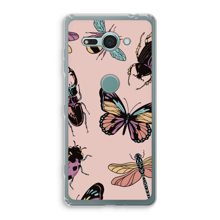 Tiny Bugs: Sony Xperia XZ2 Compact Transparant Hoesje