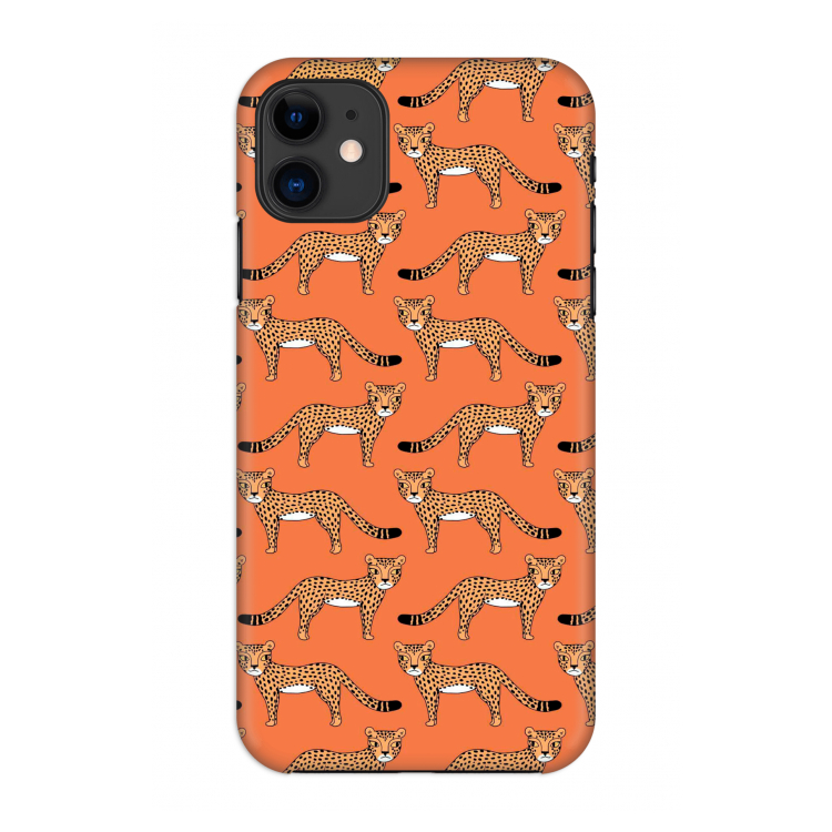 Cheetah: Volledig geprint iPhone 11 Hoesje