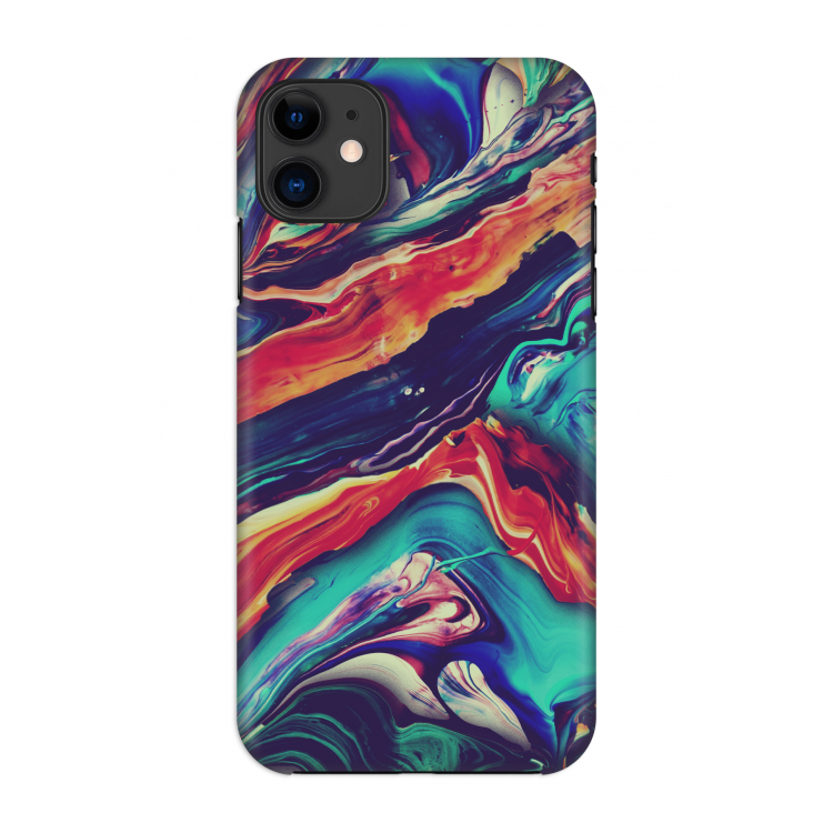 Chameleon Sun: Volledig geprint iPhone 11 Hoesje