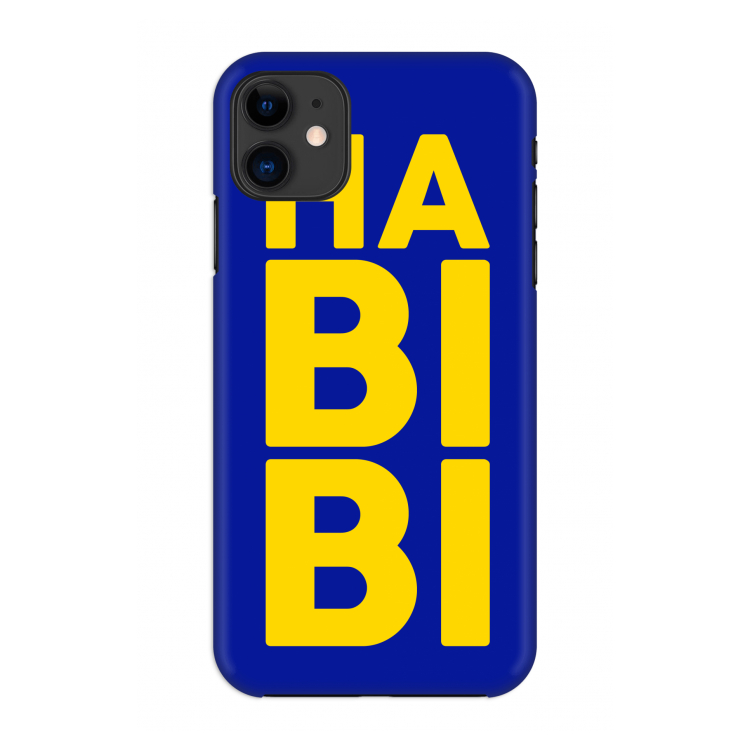 Habibi Blue: Volledig geprint iPhone 11 Hoesje