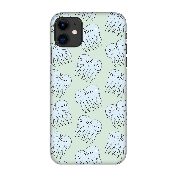 Octopussen: Volledig geprint iPhone 11 Hoesje