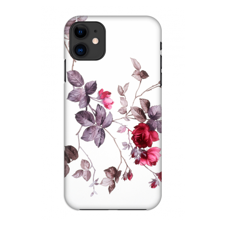 Mooie bloemen: Volledig geprint iPhone 11 Hoesje