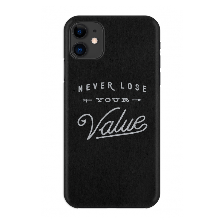 Never lose your value: Volledig geprint iPhone 11 Hoesje