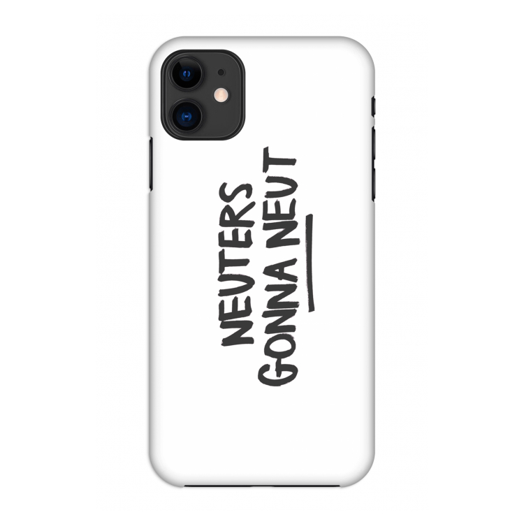 Neuters: Volledig geprint iPhone 11 Hoesje