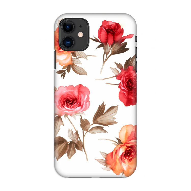 Roosjes: Volledig geprint iPhone 11 Hoesje