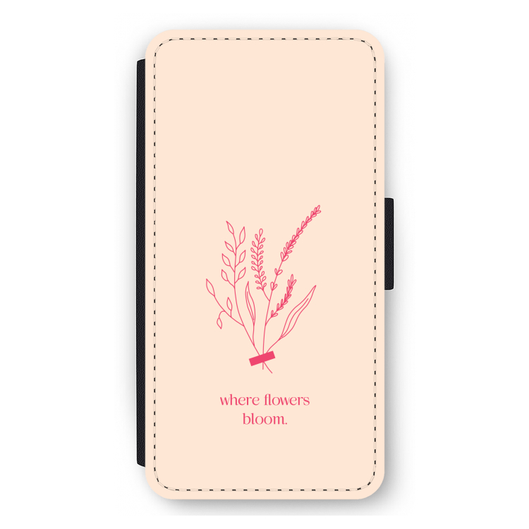 Where flowers bloom: iPhone 11 Flip Hoesje