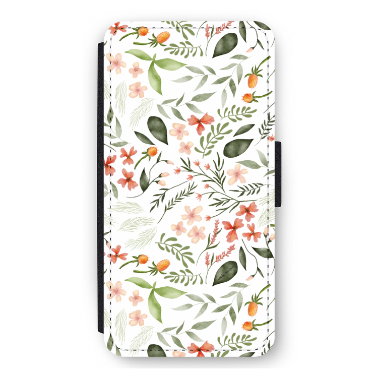 Sweet little flowers: iPhone 11 Flip Hoesje