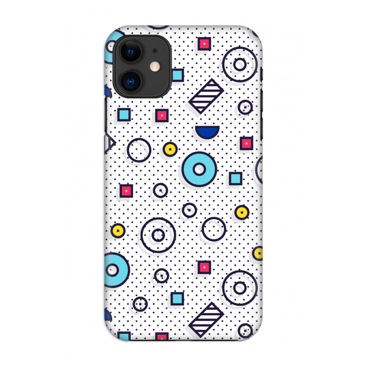 8-bit N°9: Volledig geprint iPhone 11 Hoesje