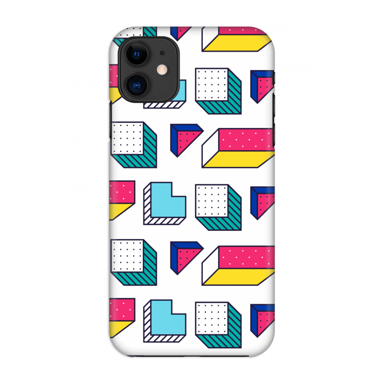 8-bit N°7: Volledig geprint iPhone 11 Hoesje