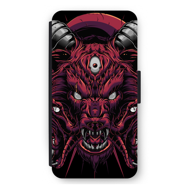 Hell Hound and Serpents: iPhone 11 Flip Hoesje