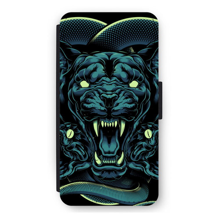 Cougar and Vipers: iPhone 11 Flip Hoesje